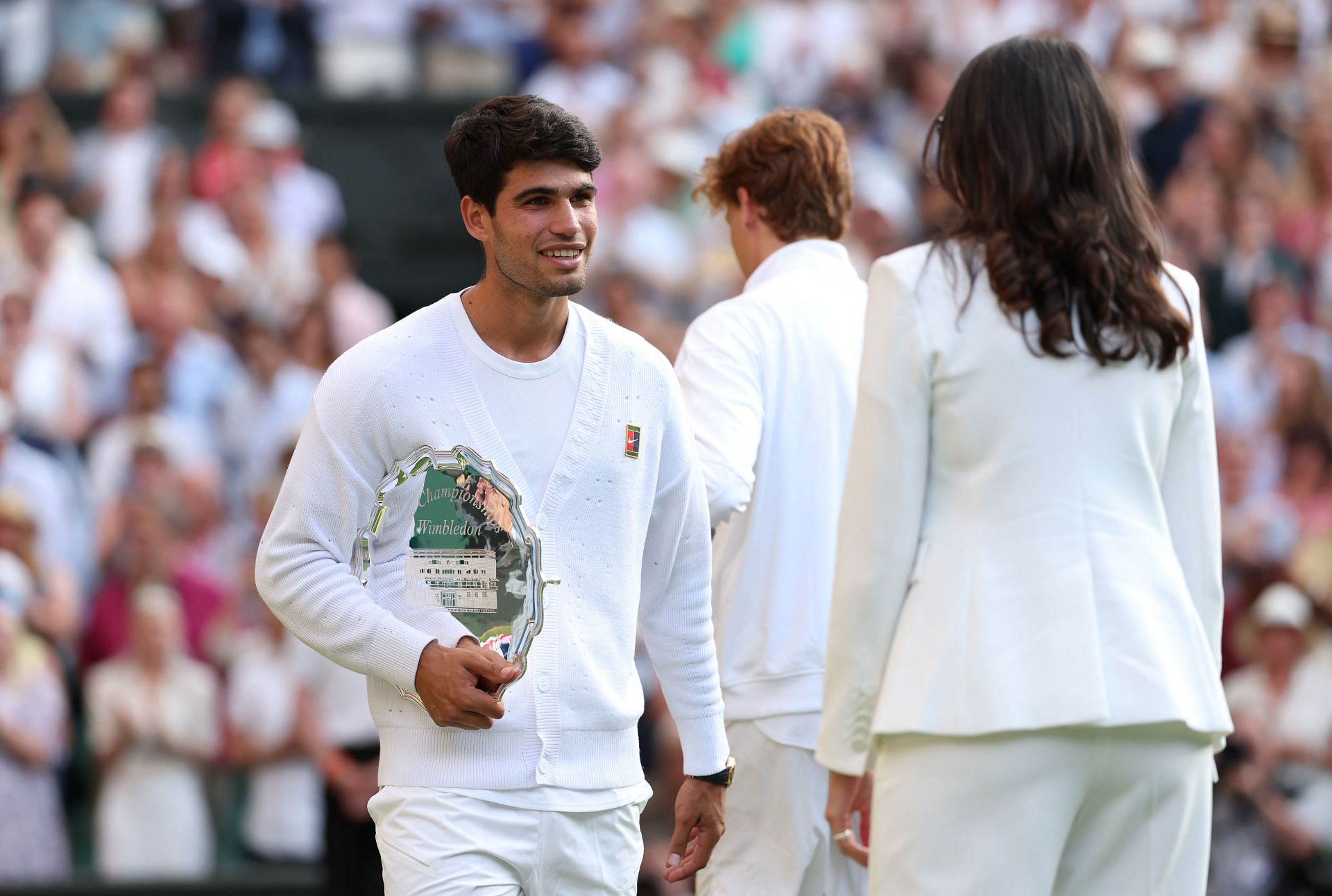 Carlos Alcaraz pictured at the 2025 Wimbledon Championships | Image Source: Getty